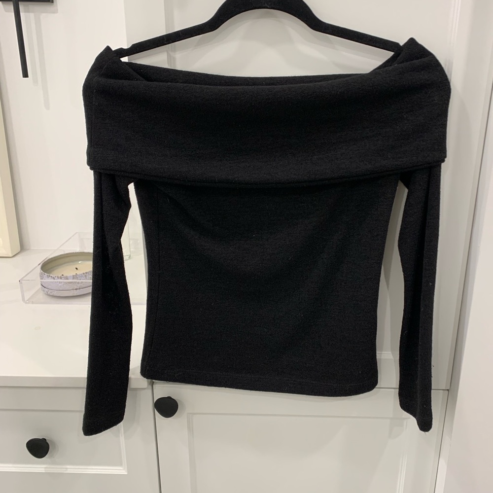Off-the-Shoulder Zara top